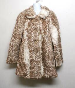 [30417] AS Know AS PINKY / size M / stylish total pattern / coat 
