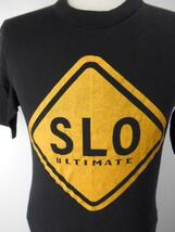 Ｔシャツ　Ｓ　黒　80s USA製　ultimate slo 古着　ac521_画像9