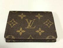 LOUIS VUITTON ルイヴィトン 名刺入れ USED 美品_画像1