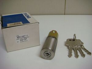 YS01N-DA1 未使用長期保管品 SHOWA 鍵4本 シリンダー錠 鍵 玄関ドア シルバー HPD ミスターホーム