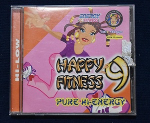 送料無料　フィットネス エアロビクスCD HAPPY FITNESS 9 エアロビクス ダンス トレーニング 136bpm～160bpm