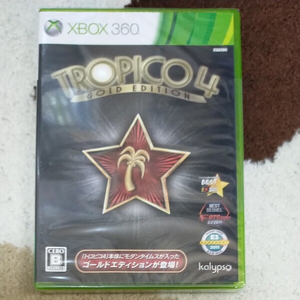 XBOX360 トロピコ4 ゴールドエディション 未開封