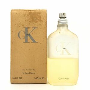 CALVIN KLEIN カルバン クライン CK ONE シーケー ワン EDT 100ml ☆送料350円