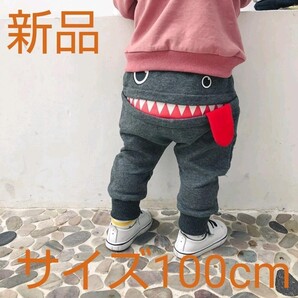 かわいいモンスターズボン 子供服 100