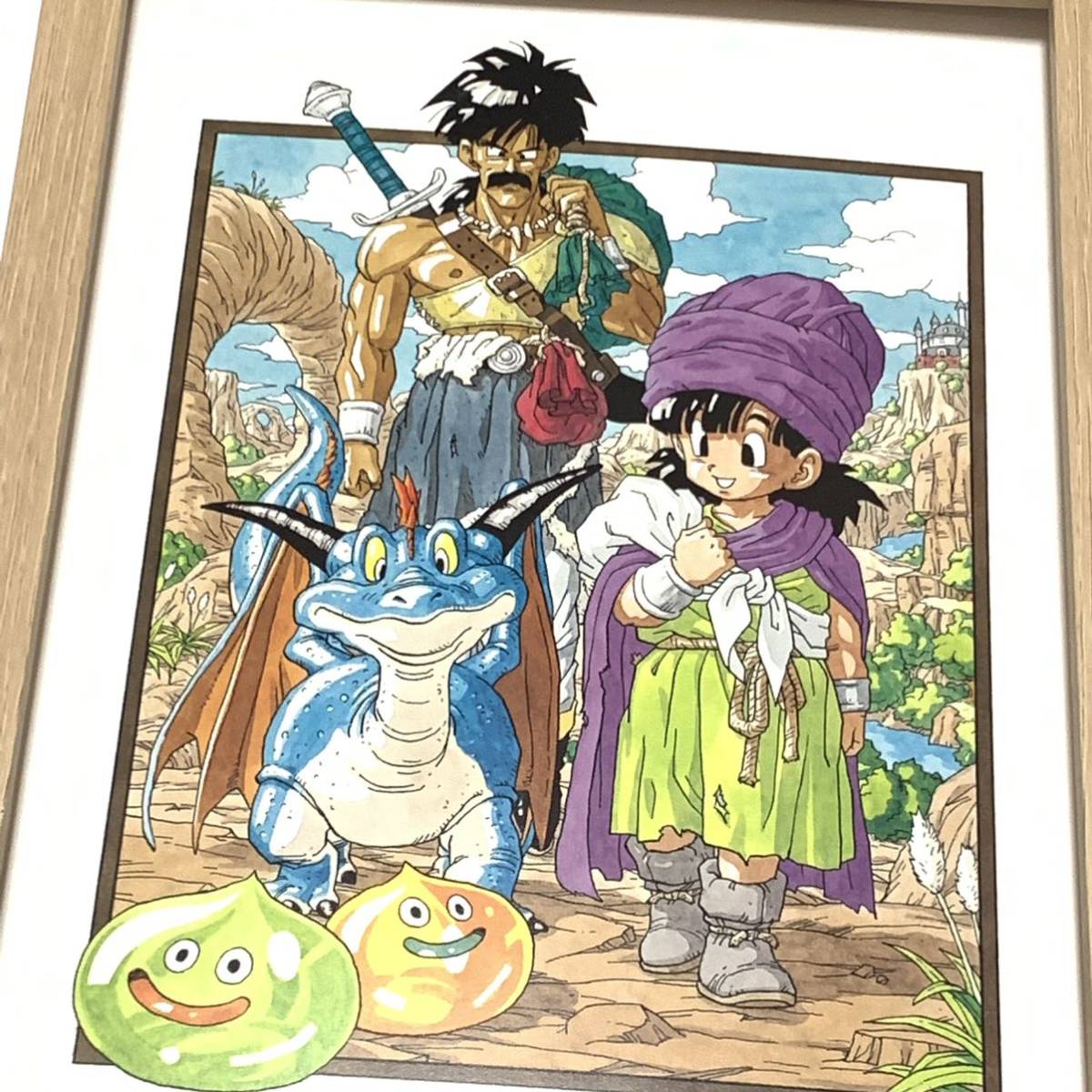 クリアランス純正品 ドラゴンクエスト 複製原画 ドラクエ Vジャンプ