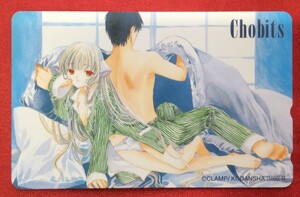  телефонная карточка CLAMP Chobits телефонная карточка не использовался товар в это время моно редкий A7257