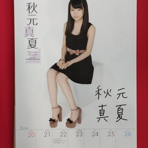 乃木坂46 2013 WEEKLY CALENDAR 生写真なし 当時物 希少 A10148の画像9