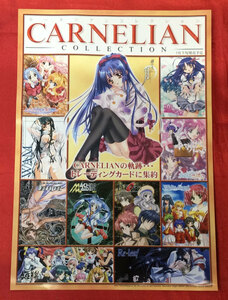 CARNELIAN カーネリアン COLLECTION トレーディングカード 発売告知用フライヤー 非売品 当時モノ 希少　A6948