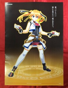 B2 size poster Magical Girl Lyrical Nanoha StrikerS DVD Vol.5 privilege for not for sale at that time mono rare B828