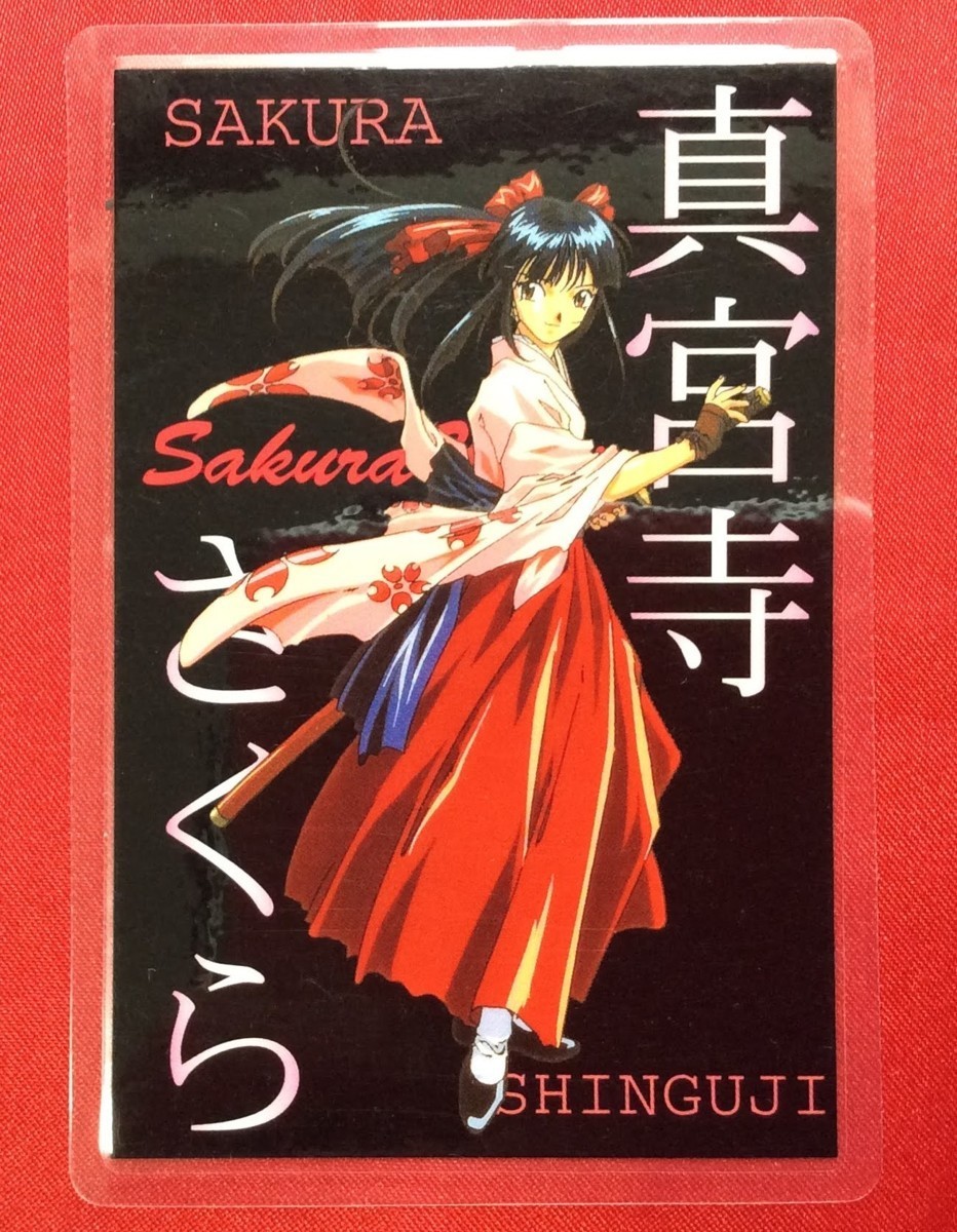 非売品☆アマダ サクラ大戦 オリジナル22K ゴールドカード 真宮寺