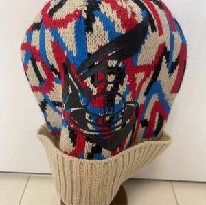 Vivienne Westwood ANGLOMANIA ヴィヴィアンウエストウッドアングロマニア ロゴ ニット帽 