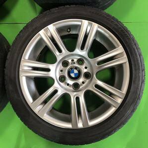 NA355 中古 BMW用 ホイール BM043 17×8J +34 BM044 17×8.5J +37 PCD 120 タイヤ 225/45R17 255/40R17 4本 セットの画像5