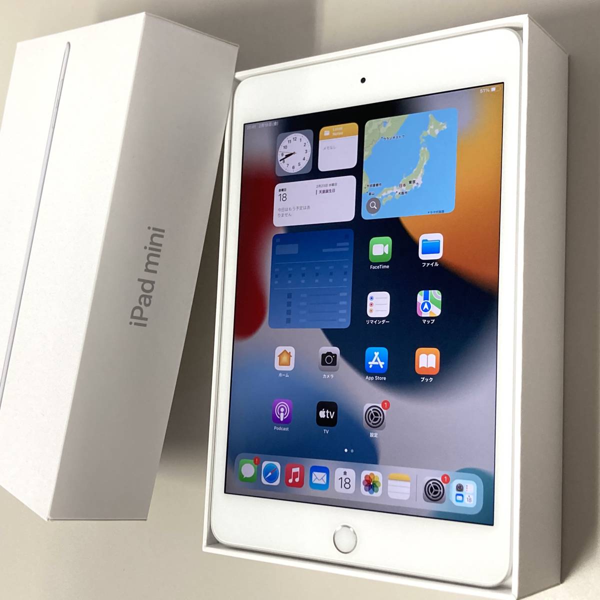 Apple iPad mini 7.9インチ 第5世代 Wi-Fi 64GB 2019年春モデル MUQX2J 