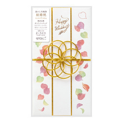 [ быстрое решение ]* брак праздник золотой .(... праздник . пакет )* лепесток рисунок сад свадьба цветок душ / стандарт 2~5 десять тысяч иен // 25530-006