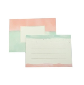  [ быстрое решение ]# письмо комплект # розовый × зеленый /. вдавлено ./Nao Sudou /olientaru Berry / письмо рейс . конверт //LS-7791