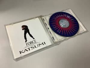 ★KATSUMI「FORCE」10曲入り-明日に架ける夢,REAL TIME OF THE WORLD,君と出会えたこの場所,瞳を閉じて,EVERY TIME YOU WALK,LIFE GAME