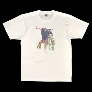 新品 プレデター SFクリーチャー 地球外生命体 シュワルツェネッガー 映画 エイリアン AVP Tシャツ XLサイズ 大きい ビッグ ワイドフィット