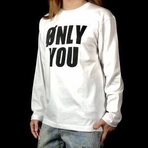 新品 BOOWY ボウイ ONLY YOU オンリーユー 氷室 布袋 LAST GIGS Jロック ビートバンド ロンT 長袖Tシャツ XS Sサイズ 小さい タイト スリム