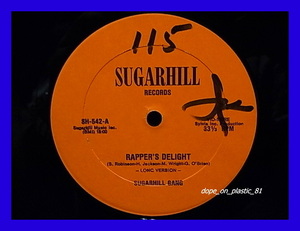 Sugarhill Gang / Rapper's Delight/US Original/5点以上で送料無料、10点以上で10%割引!!!/12'