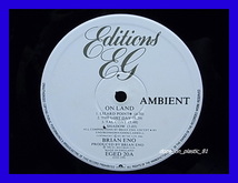 Brian Eno ブライアン・イーノ / Ambient 4 (On Land) /Editions EG EGED 20/UK Original/5点以上で送料無料、10点以上で10%割引!!!/LP_画像2