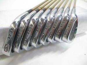 ◇ 送料無料 BenHogan ベンホーガン EDGE FORGED #3-E 8本セット APEX カーボン A0214-7 @160◇