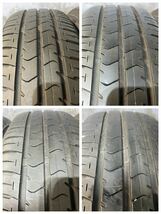 送料無料　155/65R13 73S（ブリヂストン）ECOPIa NH100C アルミホイール付き　PCD100 13×4.00B インセット45 4穴　ハブ径73 4本　C.5_画像8