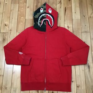 Bapeland 1周年記念 シャーク パーカー Lサイズ shark full zip hoodie a bathing ape bape エイプ ベイプ アベイシングエイプ 迷彩 dd55