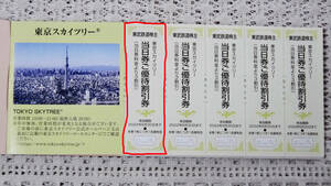 ※東京スカイツリー割引券　◆2022年6月30日まで有効　　