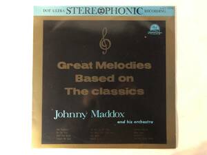 20206S 12inch LP★ジョニー・マドックス/JOHNNY MADDOX/GREAT MELODIES ON THE CLASSICS★SJET-7033