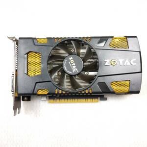 【中古パーツ】ZOTAC GTX550 Ti 1GB 192BIT DDR5 DP/HDMI/DVI グラフィックボード/ビデオカード PCI-E ■XK525-2