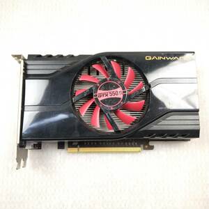 【中古パーツ】GTX550 Ti 1024M GDDR5 192B CRT/DVI/HDMI グラフィックボード/ビデオカード PCI-E ■XK509-2