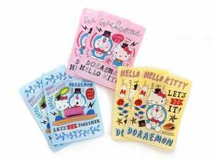 ASOKO de DORAEMON HELLO KITTY ドラえもん×ハローキティ STOCK BAG ジップロック