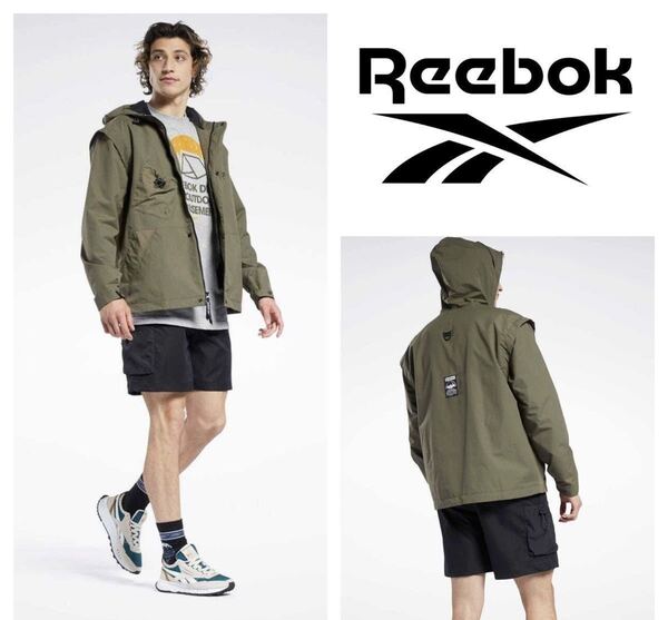 新品 定価13200円 Lサイズ リーボック Reebok クラシックス キャンピング ジャケット Classics Camping Jacket GS4186