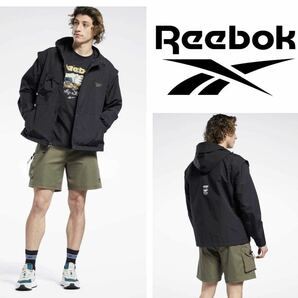 新品 定価13200円 Lサイズ リーボック Reebok クラシックス キャンピング ジャケット Classics Camping Jacket ブラックの画像1