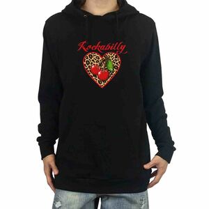  новый товар леопардовая расцветка Leopard Heart Cherry симпатичный контри-рок Logo Parker XS S M L XL большой большой размер XXL футболка long T соответствует 