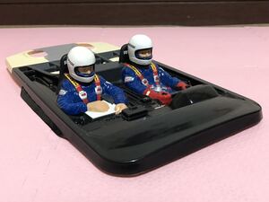 送料無料 1/10 ラジコンボディ用 コクピット ドライバー セット 完成品 タミヤ レプソル セリカ用だったと思います。 TAMIYA