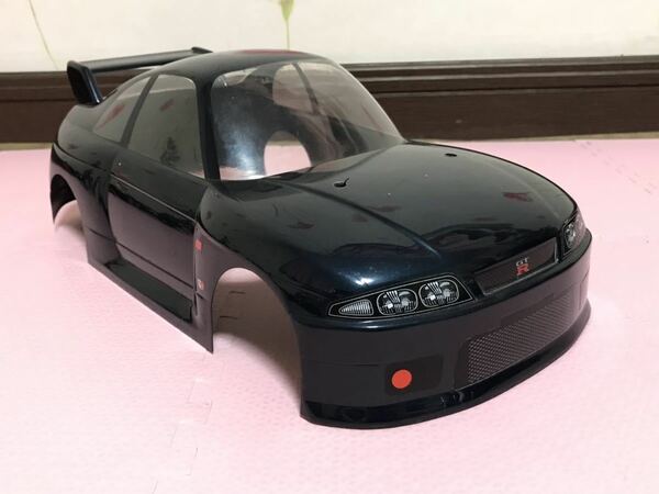 送料無料　コミカルレーサー　日産　スカイライン　GT-R R33 ラジコン　ボディ　NISSAN SKYLINE RC BODY