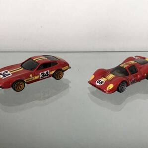 送料無料 ホットウィール フェラーリ ミニカー セット 365 GTB P4 HOTWHEELS FERRARIの画像1