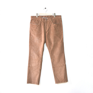 [ free shipping ] Brooks Brothers small . corduroy pants cotton pants BROOKS BROTHERS Brown W36 L32 old clothes EZ0340