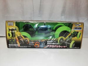 [Неокрытые предметы] 2,4 ГГц R/C Action Buggy Acrobat Racer Green Electric Radio Control 14450