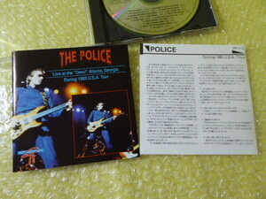 [m7328y c] The Police / Live At The Omini Atlanta,Georgia During 1983 U.S.A. Tour　ポリス アトランタ公演ライヴ 