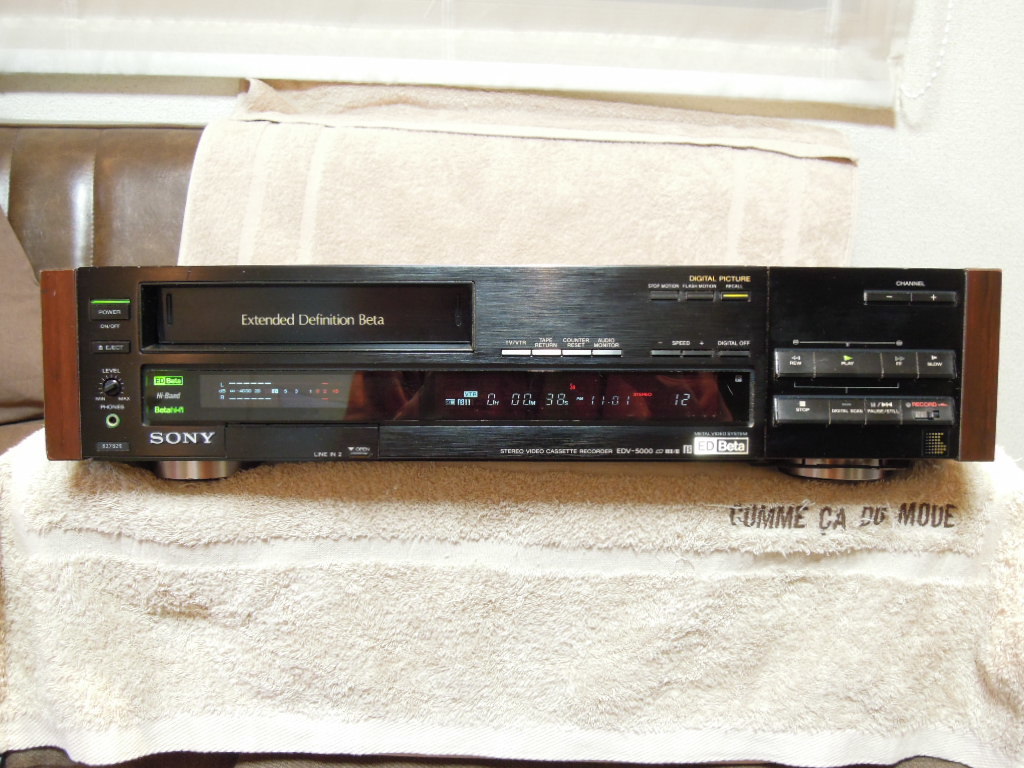 オールノット SONY EDV-5000 ベータビデオデッキ - 通販 - dogwood.net