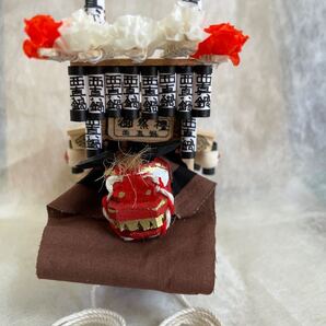 土浦 真鍋鹿島神社例大祭 西真鍋町獅子屋台ミニチュア/送料込み