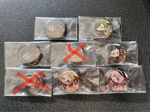 刀剣乱舞 アニカフェ 缶バッジ