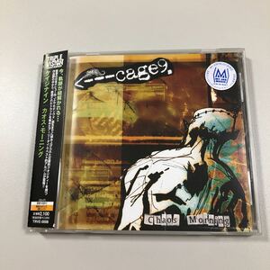 【22-01A】貴重なCDです！cage9 ケイジナイン　 Chaos Morning カオスモーニング