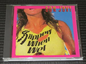 ◆Bon Jovi◆ ボン・ジョヴィ Slippery When Wet ワイルド・イン・ザ・ストリーツ CD 国内盤 出世作 大ヒットアルバム