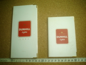  распродажа! новый товар наличие товар ( повреждение иметь ) Dunhill *dunhill* сигареты торговая марка * адрес .* блокнот (2 вид совместно ) новые товары не продается? retro подлинная вещь 