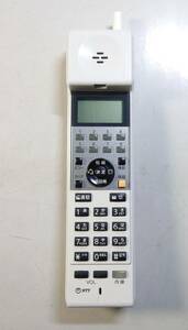 KN1812 【ジャンク品】NTT 電話機 子機のみ NX2-(24)CCLSTEL-(1)(W)【子機のみ】 フタなし