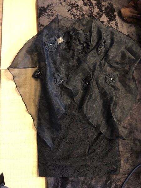 PREFERENCE/鎖に繋がれた天使★ノースリーブワンピショール付き★size M★未着用