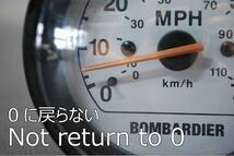 シードゥ GSX LIMITED 1999年モデル 純正 SPEEDOMETER (部品番号278001359) わけあり 中古 [S901-037]_画像5